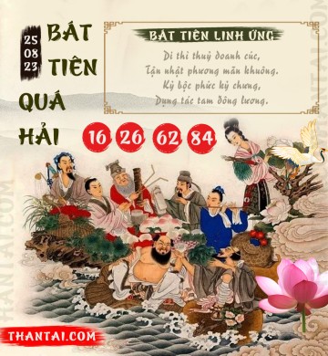 BÁT TIÊN QUÁ HẢI 25/08/2023