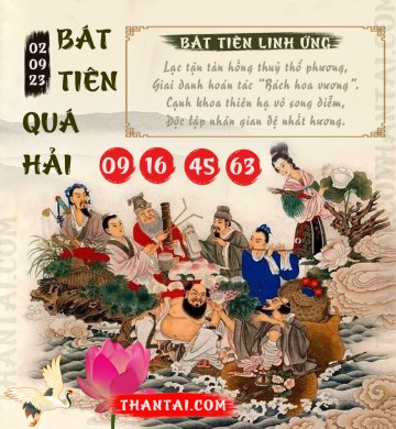 BÁT TIÊN QUÁ HẢI 02/09/2023