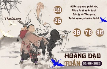 HOÀNG ĐẠO TUẦN 05/09/2023