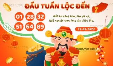 ĐẦU TUẦN LỘC ĐẾN 23/08/2023