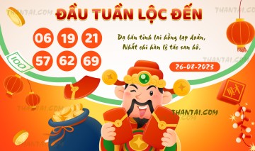 ĐẦU TUẦN LỘC ĐẾN 26/08/2023