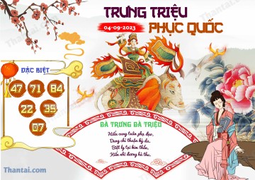 Trưng Triệu Phục Quốc 04/09/2023