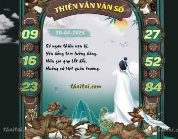 THIÊN VĂN VẬN SỐ 20/08/2023