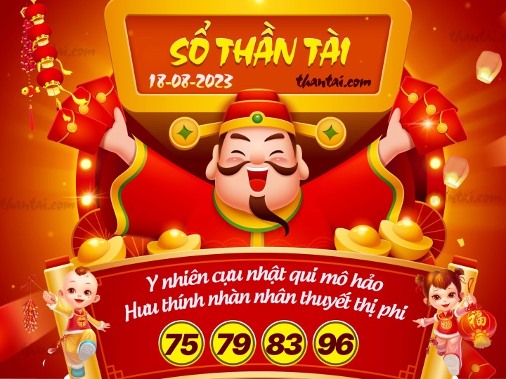 SỔ THẦN TÀI 03/08/2023