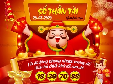 SỔ THẦN TÀI 20/08/2023