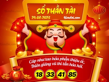 SỔ THẦN TÀI 24/08/2023