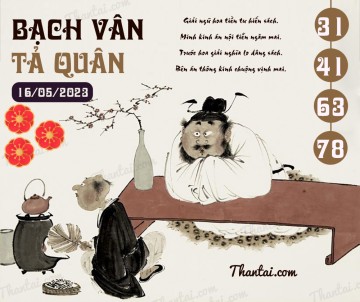 Bạch Vân Tả Quân 16/05/2023