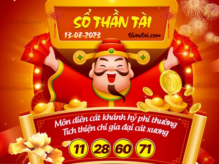 SỔ THẦN TÀI 29/07/2023