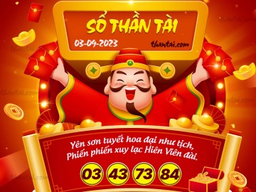 SỔ THẦN TÀI 03/09/2023