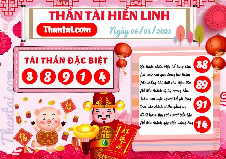 THẦN TÀI HIỂN LINH 19/02/2023