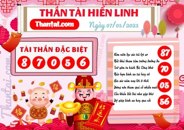 THẦN TÀI HIỂN LINH 07/05/2023