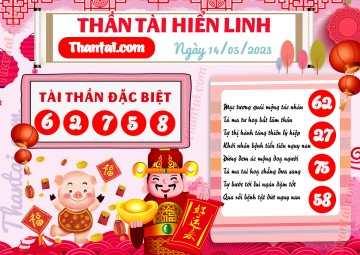 THẦN TÀI HIỂN LINH 14/05/2023