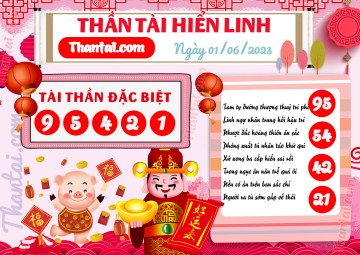 THẦN TÀI HIỂN LINH 01/06/2023