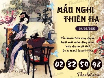 Mẫu Nghi Thiên Hạ 04/09/2023