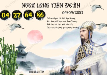 Ngọa Long Tiên Đoán 04/09/2023