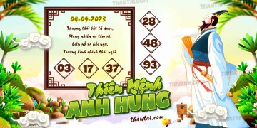 THIÊN MỆNH ANH HÙNG 04/09/2023