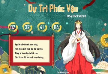 DỰ TRI PHÚC VẬN 05/09/2023