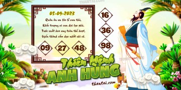 THIÊN MỆNH ANH HÙNG 05/09/2023