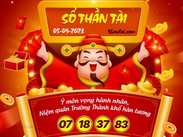 SỔ THẦN TÀI 05/09/2023