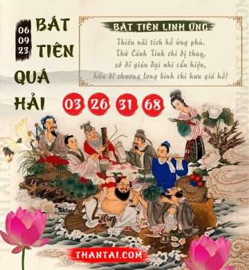 BÁT TIÊN QUÁ HẢI 06/09/2023