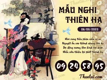 Mẫu Nghi Thiên Hạ 06/09/2023