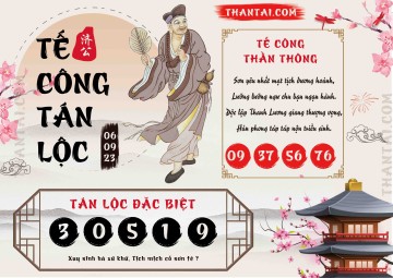 Tế Công Tán Lộc 06/09/2023