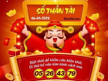 SỔ THẦN TÀI 06/09/2023