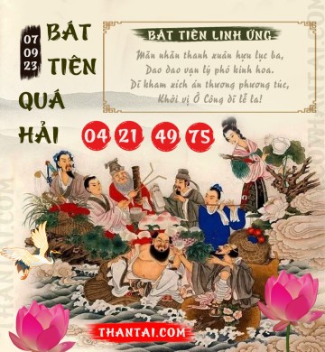 BÁT TIÊN QUÁ HẢI 07/09/2023