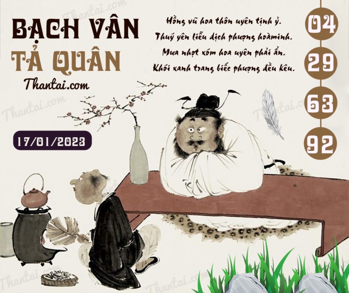 Bạch Vân Tả Quân 02/01/2023