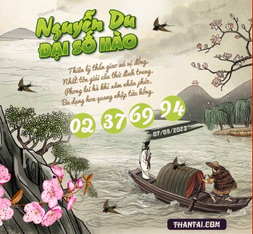 Nguyễn Du Đại Hào Số 07/09/2023