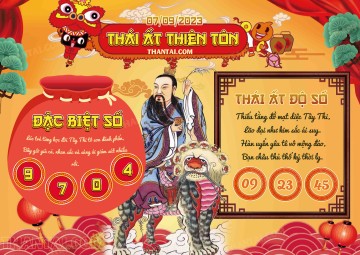 Thái Ất Thiên Tôn 07/09/2023