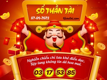 SỔ THẦN TÀI 07/09/2023