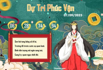 DỰ TRI PHÚC VẬN 07/09/2023