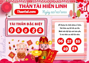 THẦN TÀI HIỂN LINH 28/08/2023