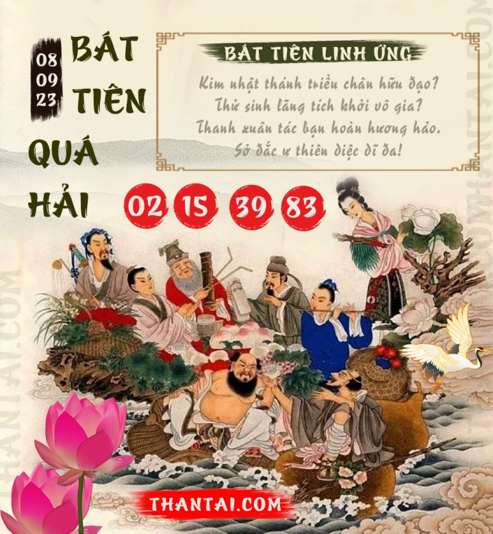 BÁT TIÊN QUÁ HẢI 24/08/2023