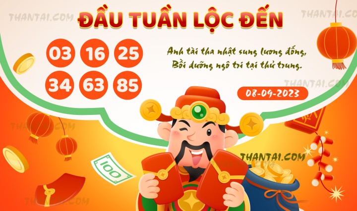 ĐẦU TUẦN LỘC ĐẾN 24/08/2023