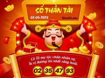 SỔ THẦN TÀI 08/09/2023