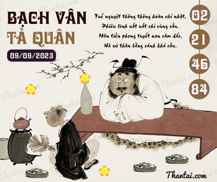 Bạch Vân Tả Quân 25/08/2023