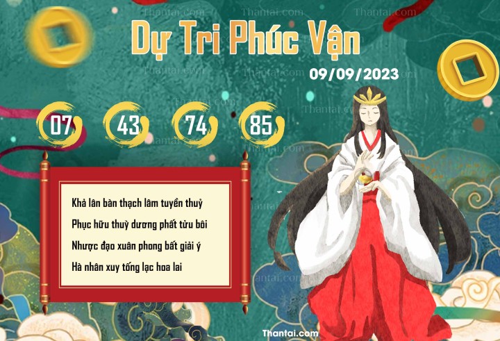 DỰ TRI PHÚC VẬN 25/08/2023