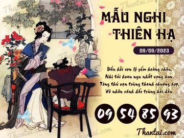 Mẫu Nghi Thiên Hạ 09/09/2023