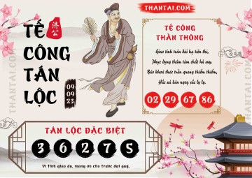 Tế Công Tán Lộc 09/09/2023