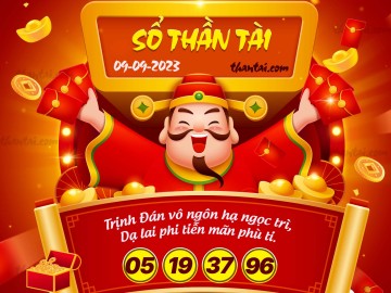 SỔ THẦN TÀI 09/09/2023