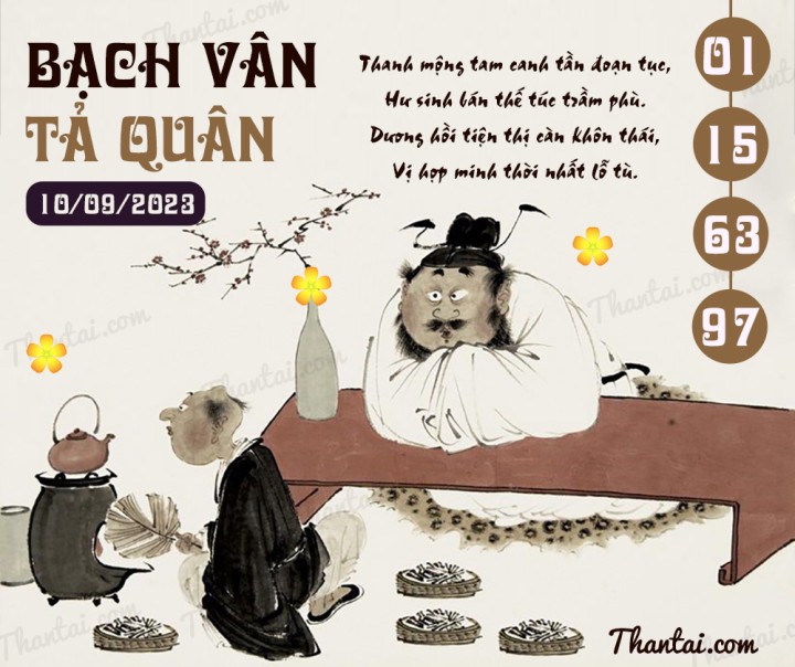 Bạch Vân Tả Quân 26/08/2023