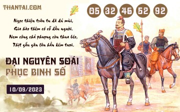 Đại Nguyên Soái 10/09/2023