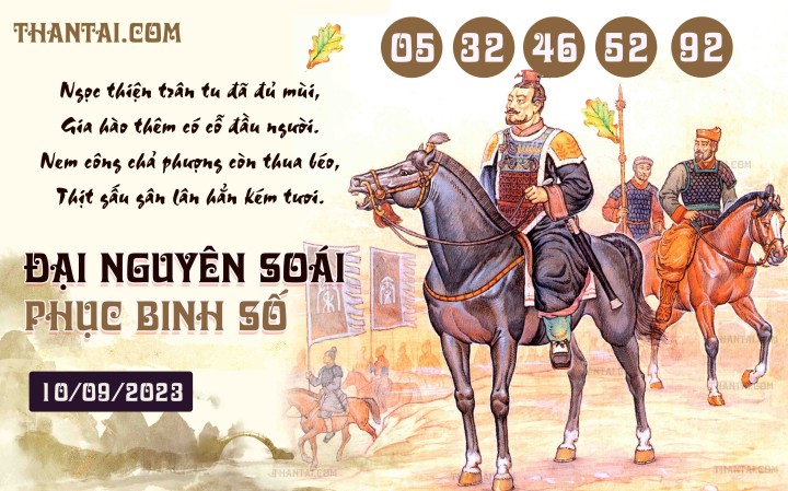 Đại Nguyên Soái 26/08/2023