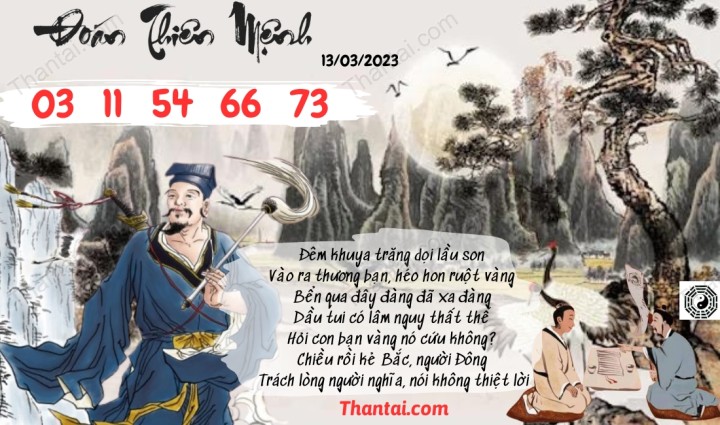 Đoán Thiên Mệnh 26/02/2023