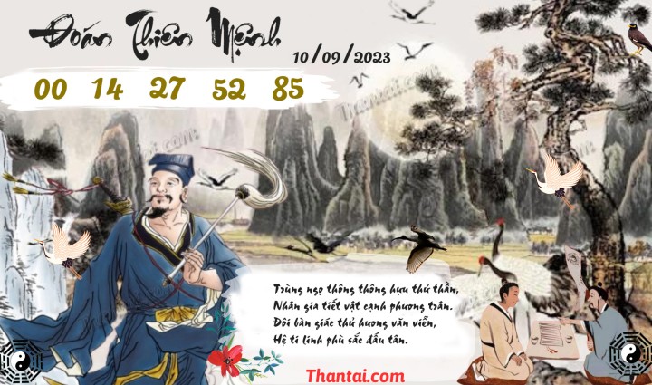 Đoán Thiên Mệnh 26/08/2023
