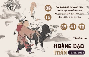 HOÀNG ĐẠO TUẦN 10/09/2023