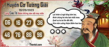 Huyền Cơ Tường Giải 10/09/2023