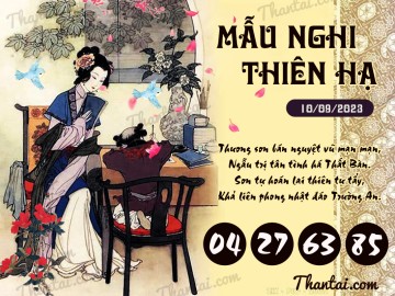 Mẫu Nghi Thiên Hạ 10/09/2023